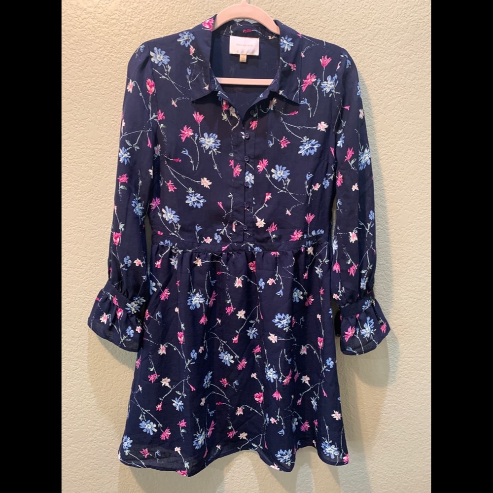 Skies Are Blue Floral Dress
